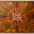 Podzimn� kaleidoskop/sprej na pl�tn�, 50x70 cm/2013
